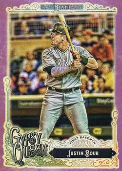 2017 Topps Gypsy Queen - Purple #232 Justin Bour Front