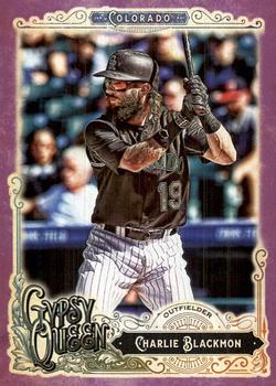 2017 Topps Gypsy Queen - Purple #247 Charlie Blackmon Front