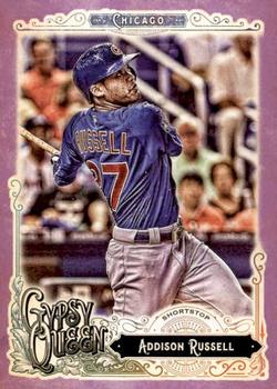 2017 Topps Gypsy Queen - Purple #257 Addison Russell Front