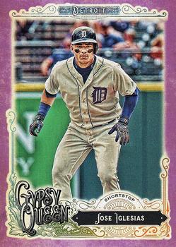 2017 Topps Gypsy Queen - Purple #261 Jose Iglesias Front