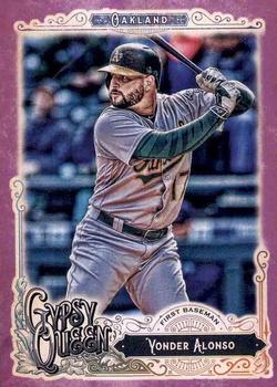 2017 Topps Gypsy Queen - Purple #290 Yonder Alonso Front