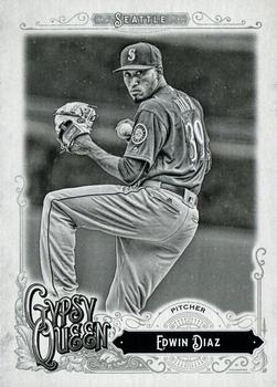 2017 Topps Gypsy Queen - Black and White #2 Edwin Diaz Front