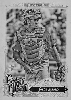 2017 Topps Gypsy Queen - Black and White #4 Jorge Alfaro Front