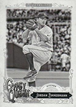 2017 Topps Gypsy Queen - Black and White #11 Jordan Zimmermann Front