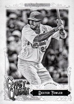 2017 Topps Gypsy Queen - Black and White #17 Dexter Fowler Front