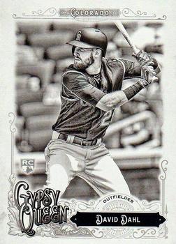2017 Topps Gypsy Queen - Black and White #19 David Dahl Front