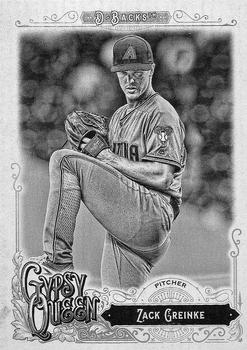 2017 Topps Gypsy Queen - Black and White #20 Zack Greinke Front