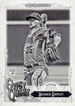 2017 Topps Gypsy Queen - Black and White #21 Braden Shipley Front