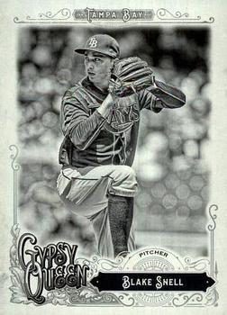 2017 Topps Gypsy Queen - Black and White #23 Blake Snell Front