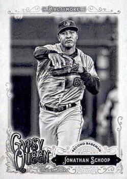2017 Topps Gypsy Queen - Black and White #30 Jonathan Schoop Front