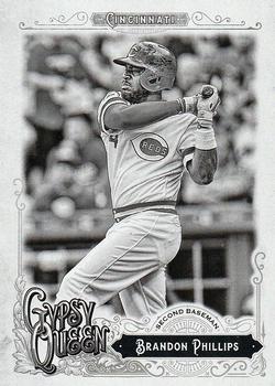 2017 Topps Gypsy Queen - Black and White #31 Brandon Phillips Front