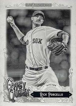 2017 Topps Gypsy Queen - Black and White #34 Rick Porcello Front