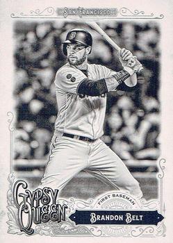 2017 Topps Gypsy Queen - Black and White #46 Brandon Belt Front