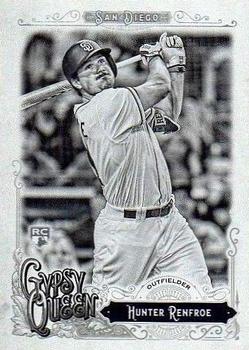 2017 Topps Gypsy Queen - Black and White #48 Hunter Renfroe Front