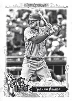 2017 Topps Gypsy Queen - Black and White #56 Yasmani Grandal Front