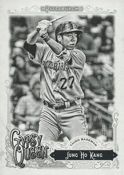 2017 Topps Gypsy Queen - Black and White #58 Jung Ho Kang Front