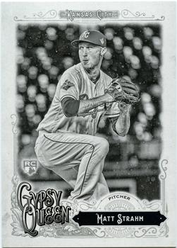 2017 Topps Gypsy Queen - Black and White #65 Matt Strahm Front