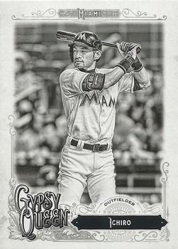 2017 Topps Gypsy Queen - Black and White #93 Ichiro Front