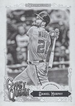 2017 Topps Gypsy Queen - Black and White #96 Daniel Murphy Front