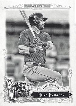 2017 Topps Gypsy Queen - Black and White #103 Mitch Moreland Front