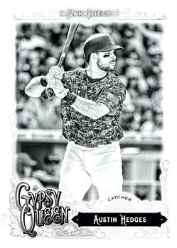 2017 Topps Gypsy Queen - Black and White #184 Austin Hedges Front