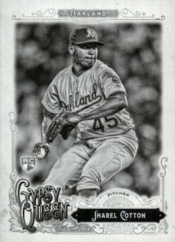 2017 Topps Gypsy Queen - Black and White #203 Jharel Cotton Front