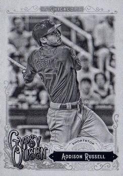 2017 Topps Gypsy Queen - Black and White #257 Addison Russell Front