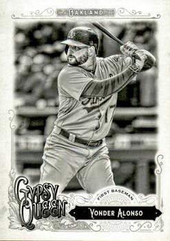 2017 Topps Gypsy Queen - Black and White #290 Yonder Alonso Front