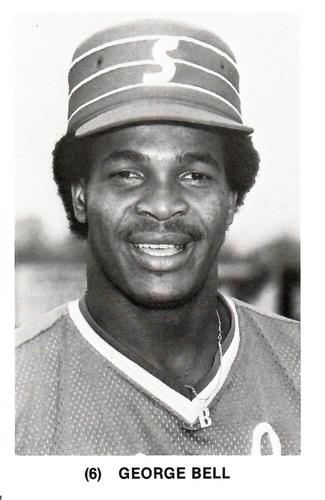 1983 Syracuse Chiefs #NNO George Bell Front