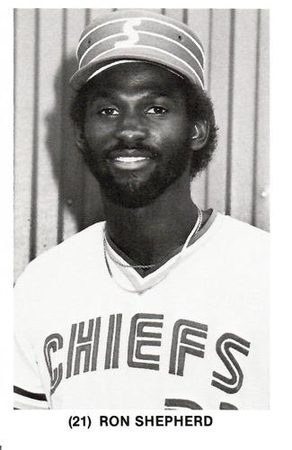 1983 Syracuse Chiefs #NNO Ron Shepherd Front