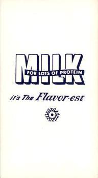 1970 Flavor-est Milwaukee Brewers #NNO Lew Krausse Back