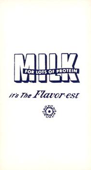 1970 Flavor-est Milwaukee Brewers #NNO John Morris Back