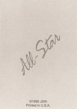 1995 JSW All-Stars '53 Bowman Script (Unlicensed) #NNO Hank Aaron Back