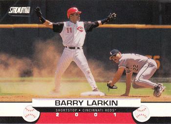 2001 Stadium Club #7 Barry Larkin Front