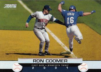 2001 Stadium Club #12 Ron Coomer Front