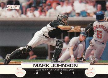 2001 Stadium Club #129 Mark Johnson Front