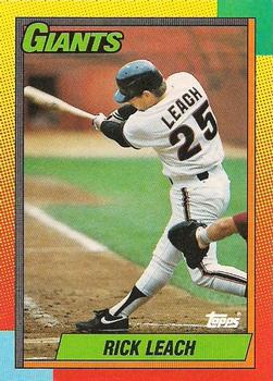 1990 Topps Traded - Gray Card Stock (Pack Version) #56T Rick Leach Front