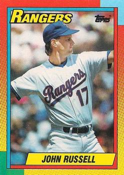 1990 Topps Traded - Gray Card Stock (Pack Version) #107T John Russell Front