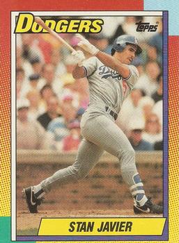 1990 Topps Traded - Gray Card Stock (Pack Version) #47T Stan Javier Front