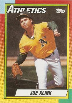 1990 Topps Traded - Gray Card Stock (Pack Version) #51T Joe Klink Front