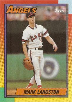 1990 Topps Traded - Gray Card Stock (Pack Version) #54T Mark Langston Front