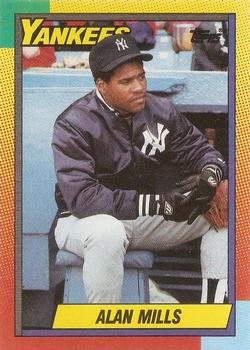 1990 Topps Traded - Gray Card Stock (Pack Version) #75T Alan Mills Front