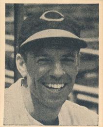 1940 Harry Hartman Cincinnati Reds (W711-2) #NNO Bill Werber Front