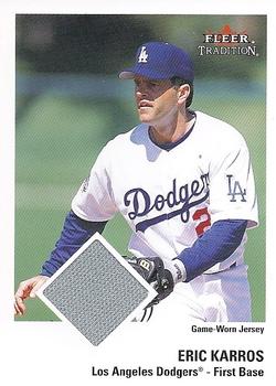2003 Fleer Tradition - Game-Used #NNO Eric Karros Front