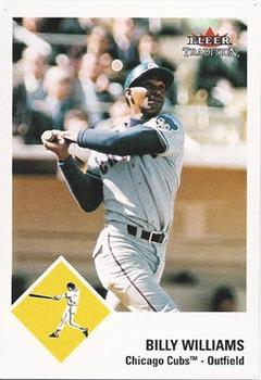 2003 Fleer Tradition Update - 2003 Fleer Tradition Glossy #72 Billy Williams Front