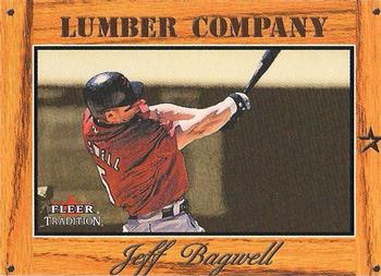 2003 Fleer Tradition - Lumber Company #9 LC Jeff Bagwell Front