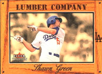 2003 Fleer Tradition - Lumber Company #15 LC Shawn Green Front