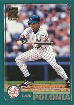2001 Topps #42 Luis Polonia Front