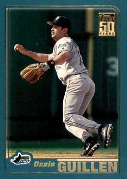 2001 Topps #128 Ozzie Guillen Front