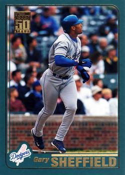 2001 Topps #145 Gary Sheffield Front